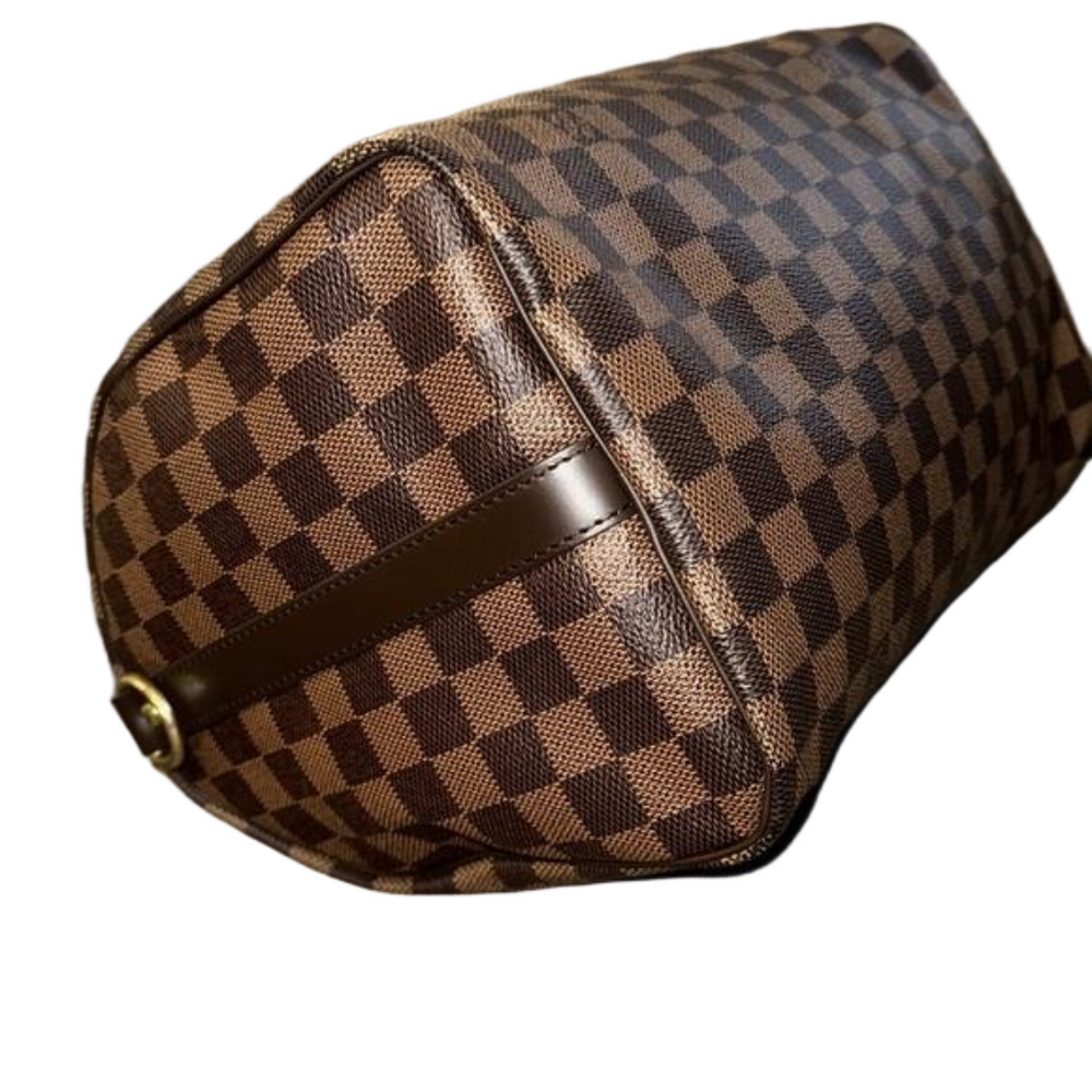 LOUIS VUITTON SPEEDY 30 Damier Ebene Bandouliere - Excellent Condition - Picture 9 of 12